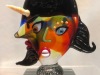 testa Picasso  art P5  h 90 mm